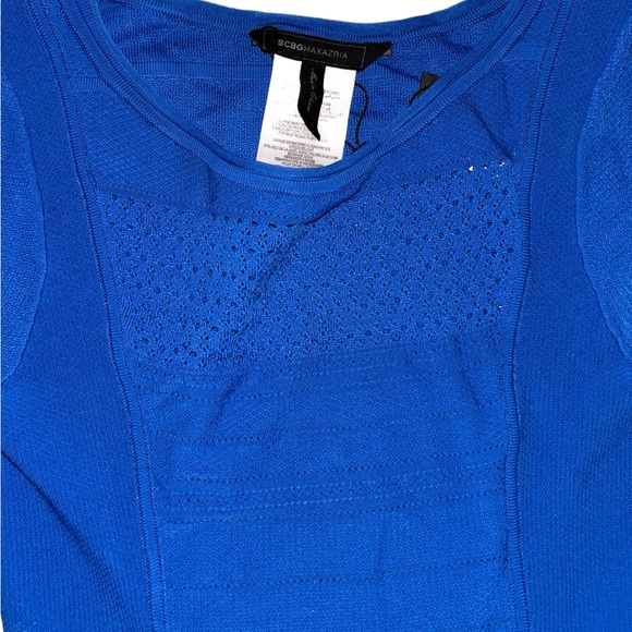 BCBGMAXAZRIA LEENA DRESS in larkspur BLUE - Picture 7 of 8